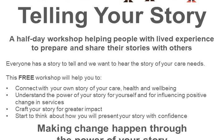Telling Your Story – 4th November 2022