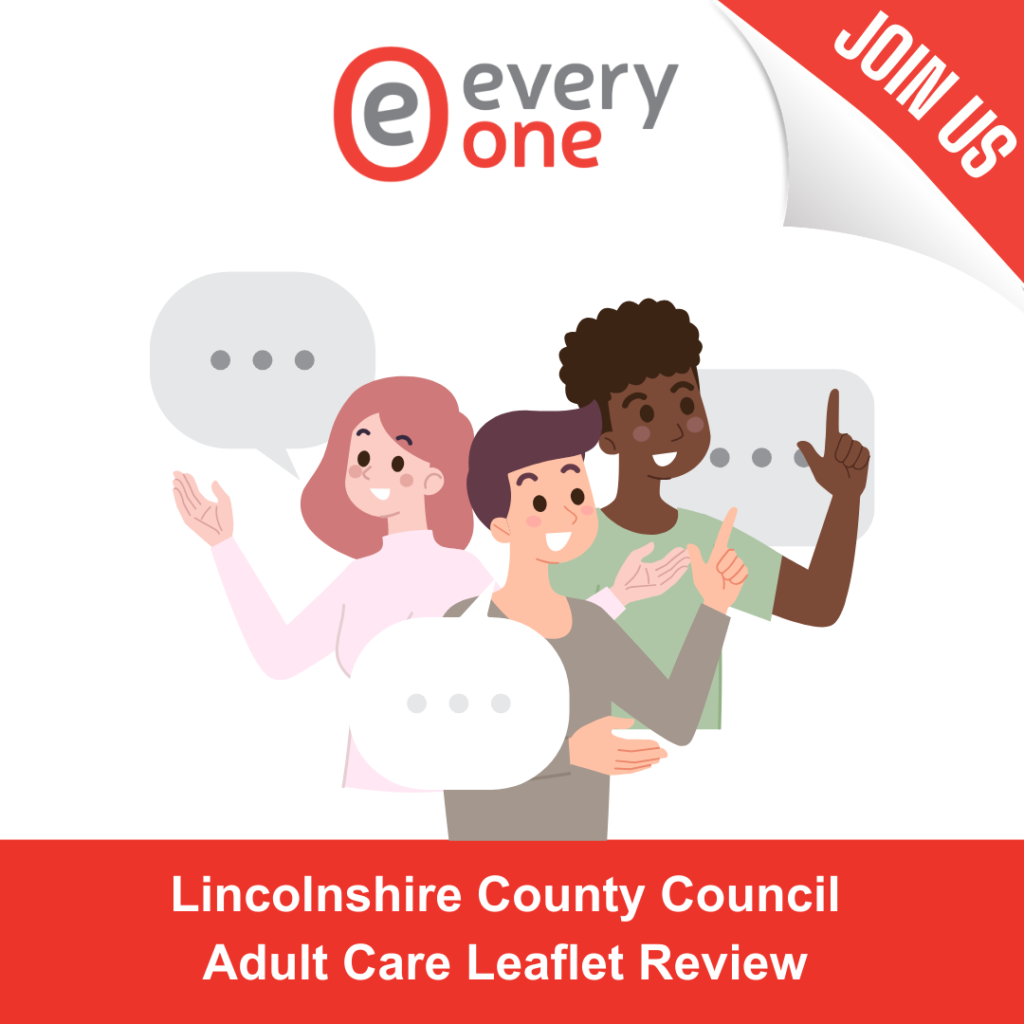 Lincolnshire County Council Adult Care Leaflet Review